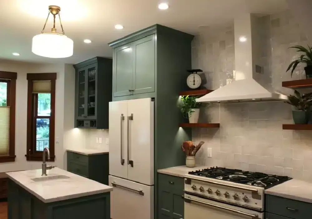 Remodeled kitchen by McSwain Builders, photo 1