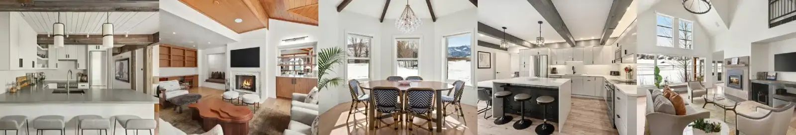 McSwain Builders project photos of remodeled kitchens and living rooms