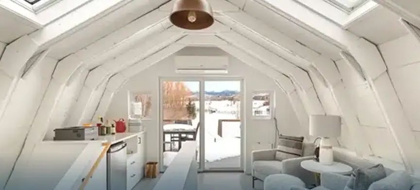 Remodeled Snowmass loft with skylights, kitchen and living area